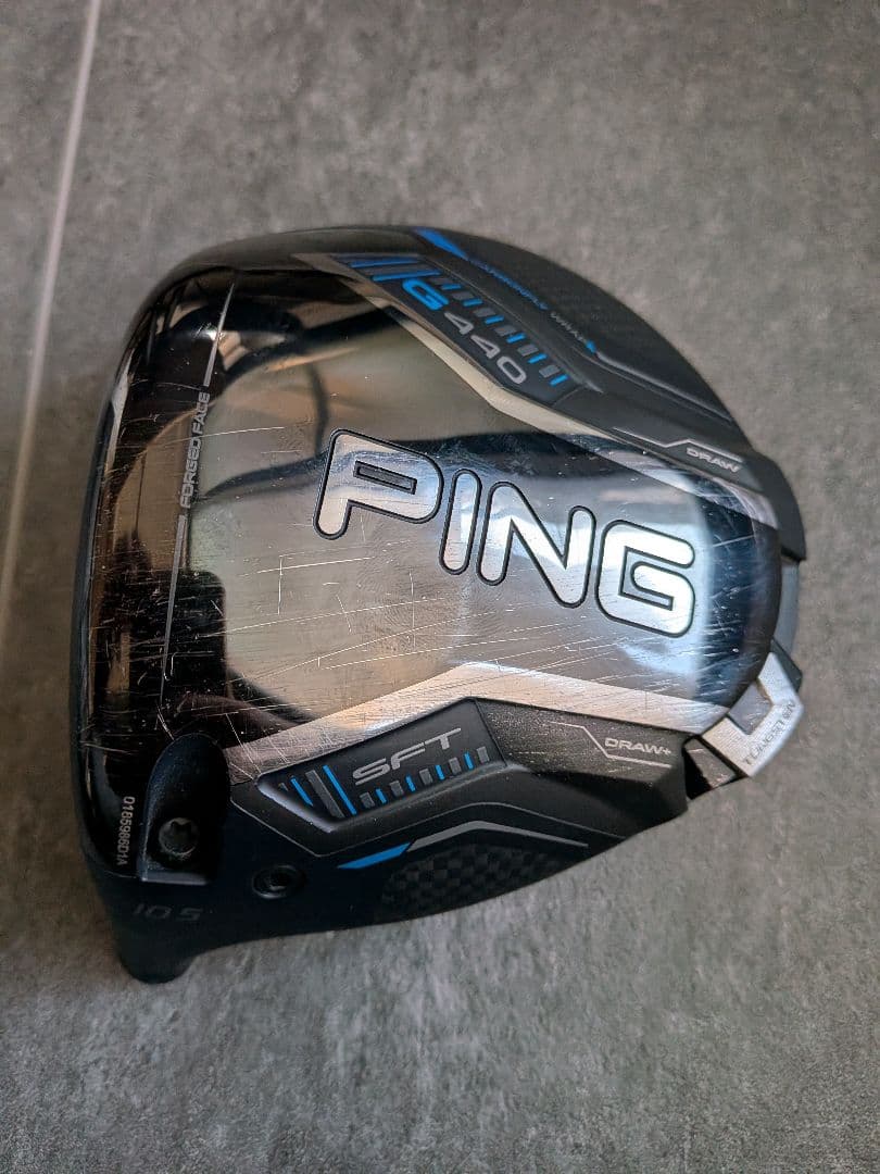●希少　レフティ●PING G440 SFT ドライバーヘッド 10.5度