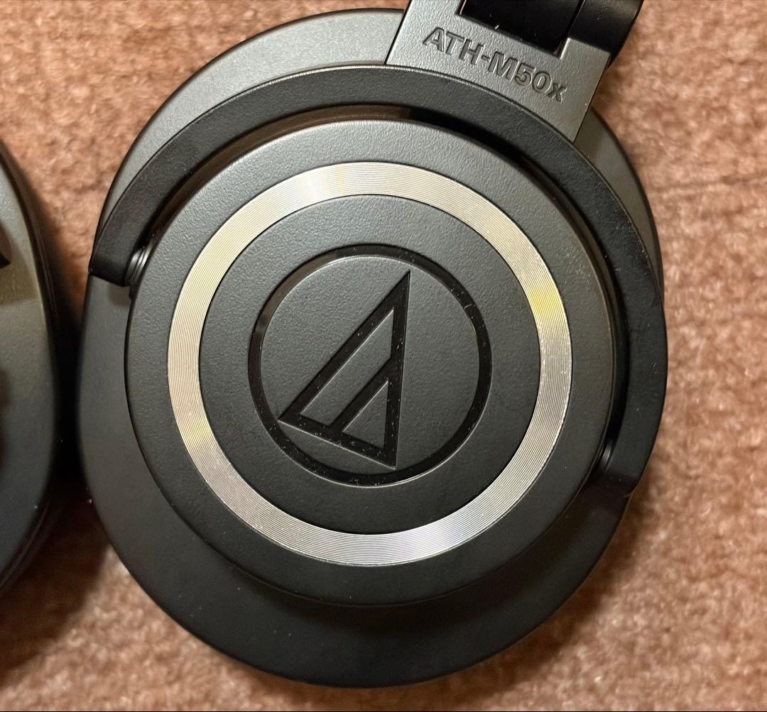 【極美品】ATH-M50xBT2 純正メッシュイヤーパッド付き