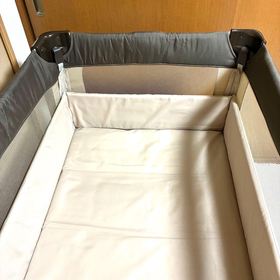 【極美品】Aprica アプリカ ココネル ベビーベッド 66041 説明書付き