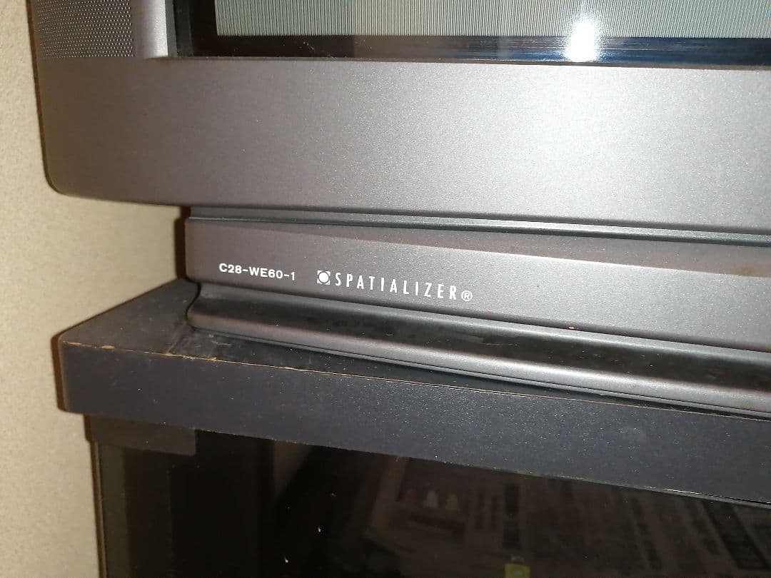 ブラウン管カラーテレビ 日立 C28-WE60-1 98年製