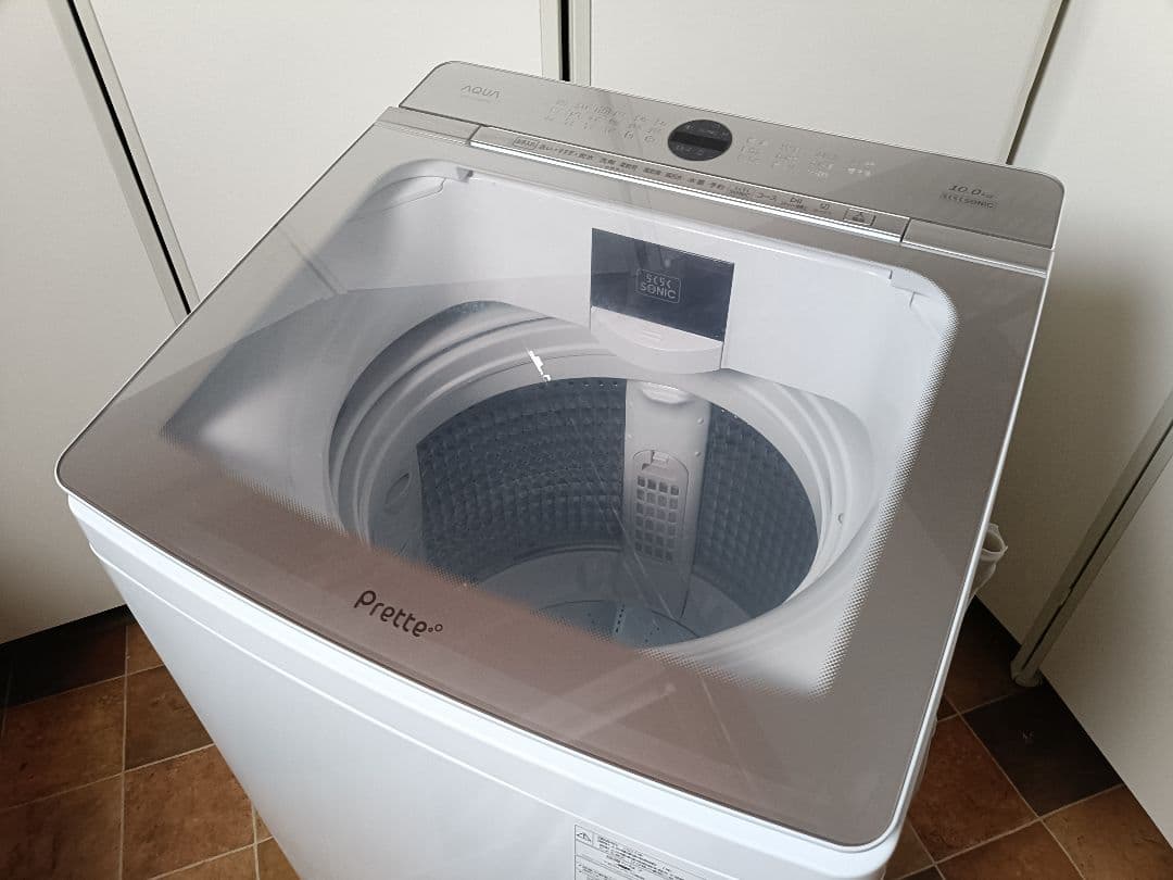 アクア AQUA 大型洗濯機 AQW-VX10M 10kg 21年製