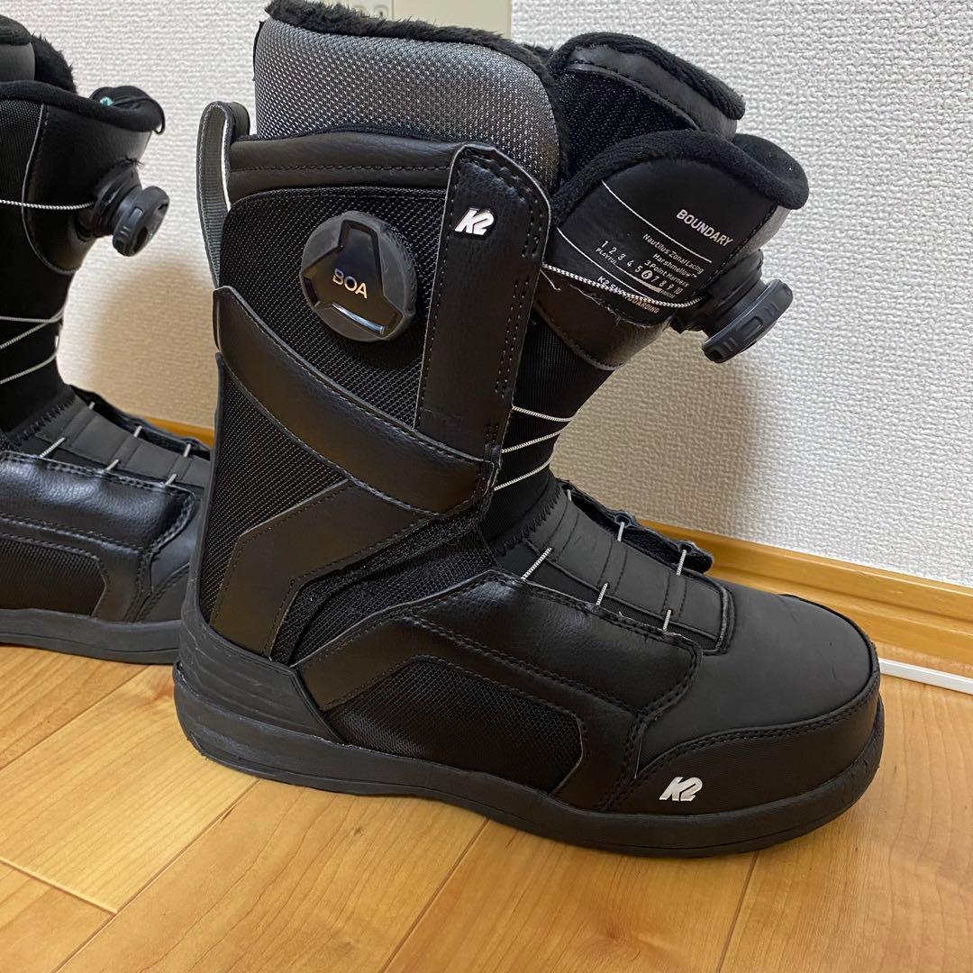 極美品✨ K2 BOUNDARY ダブルボア スノーボードブーツ 26.5cm