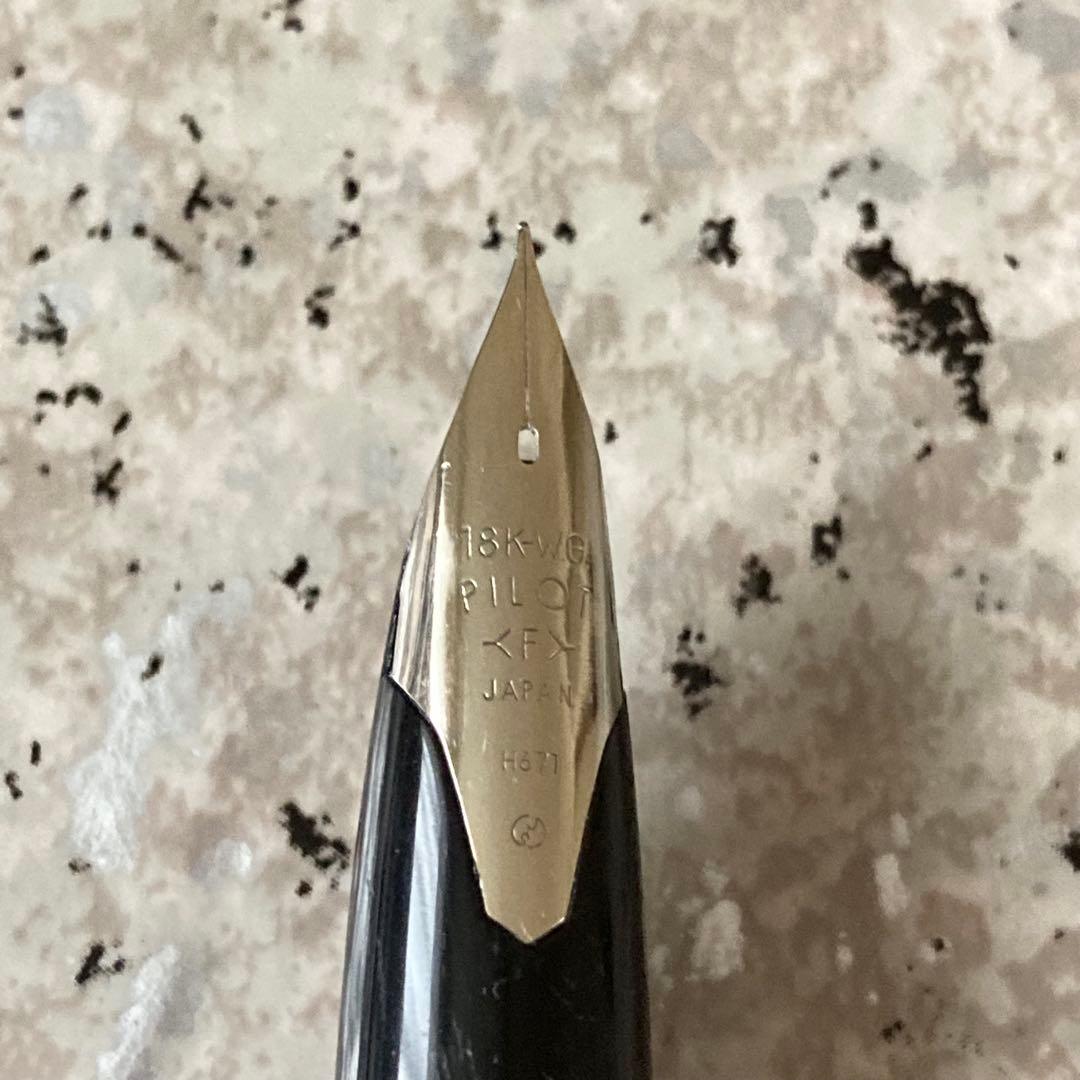 #117 オーバーホール済み 万年筆 パイロット ユニコーン 18k