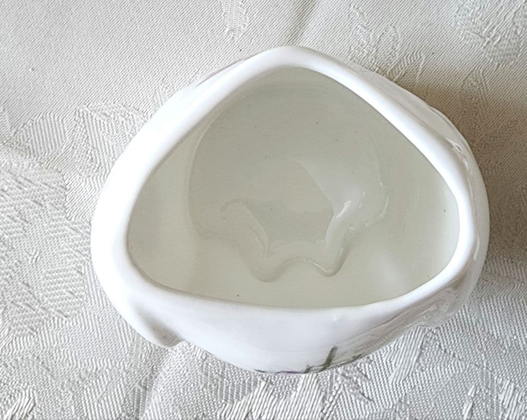 ハマースレイ ⑥ バイオレット フクロウ 爪楊枝入れ アンティーク