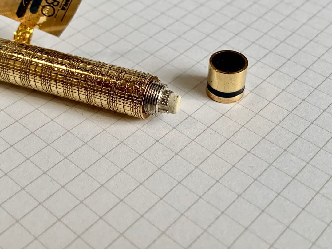 タグ付き　ゼブラ　ZEBRA SHARBO シャーボ 18K AGM 箱入り