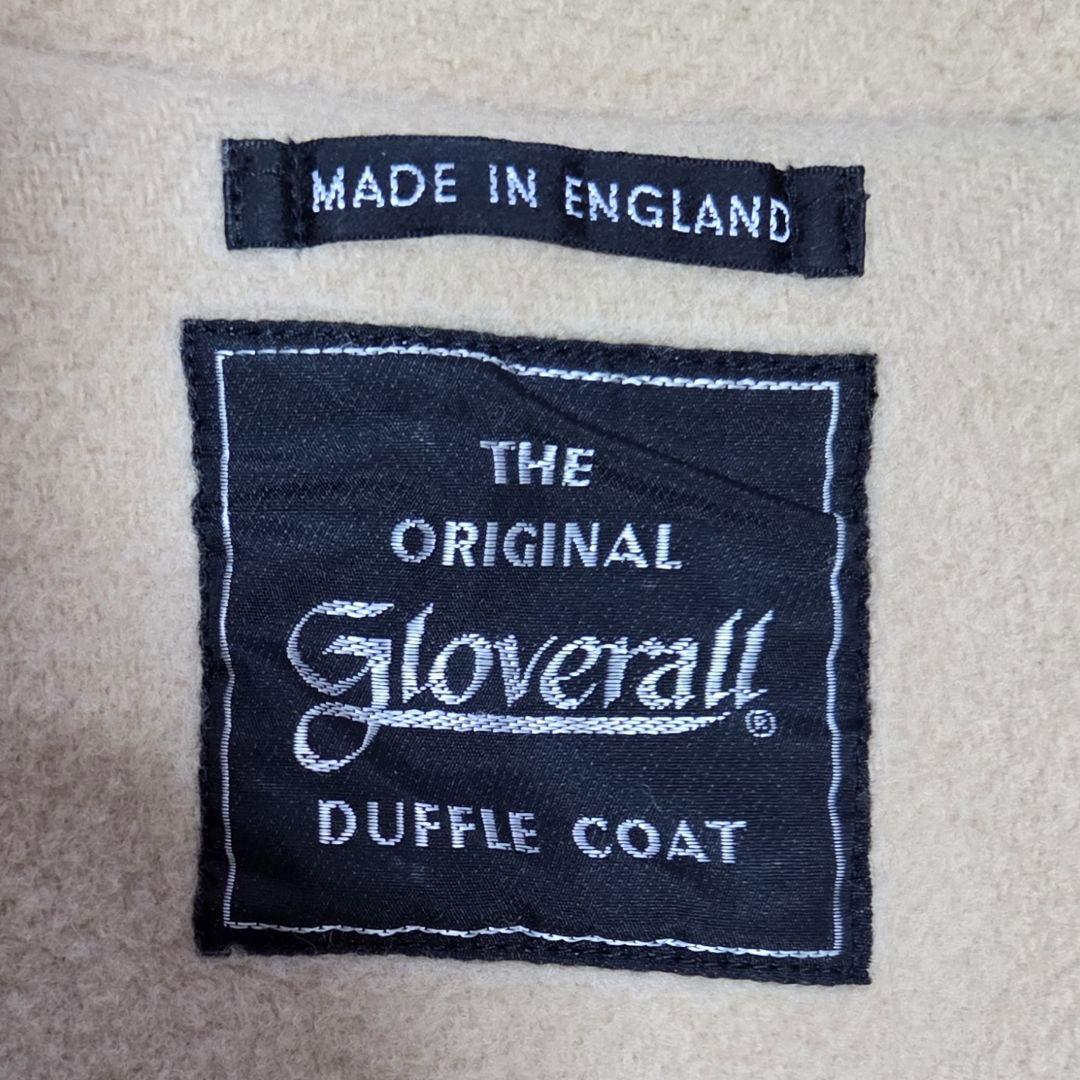 【美品】グローバーオール 90s 英国 イギリス ダッフルコート ベージュ L
