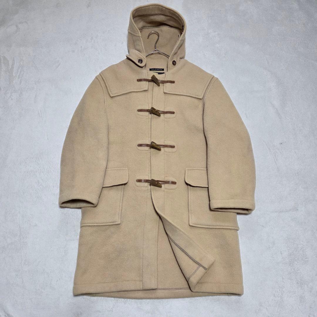 【美品】グローバーオール 90s 英国 イギリス ダッフルコート ベージュ L