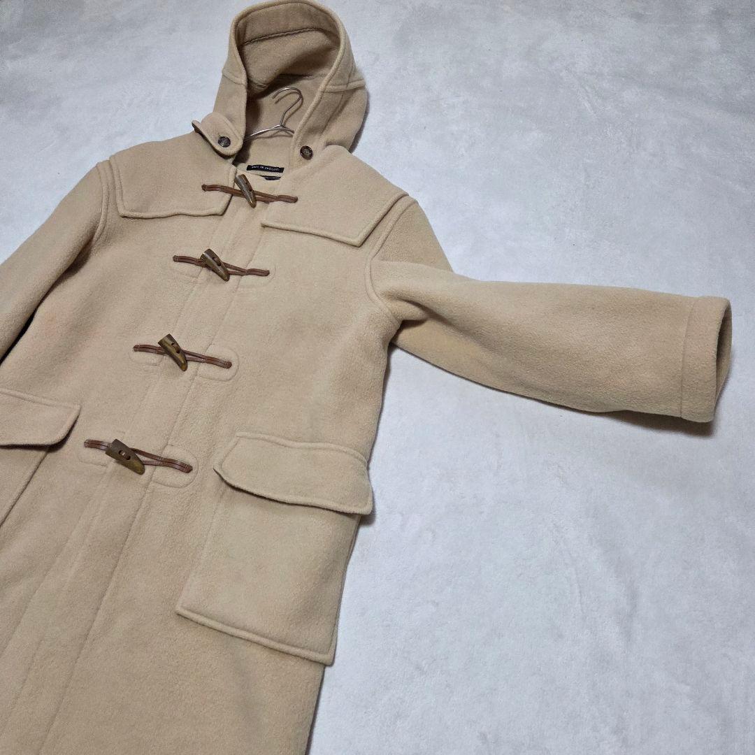 【美品】グローバーオール 90s 英国 イギリス ダッフルコート ベージュ L
