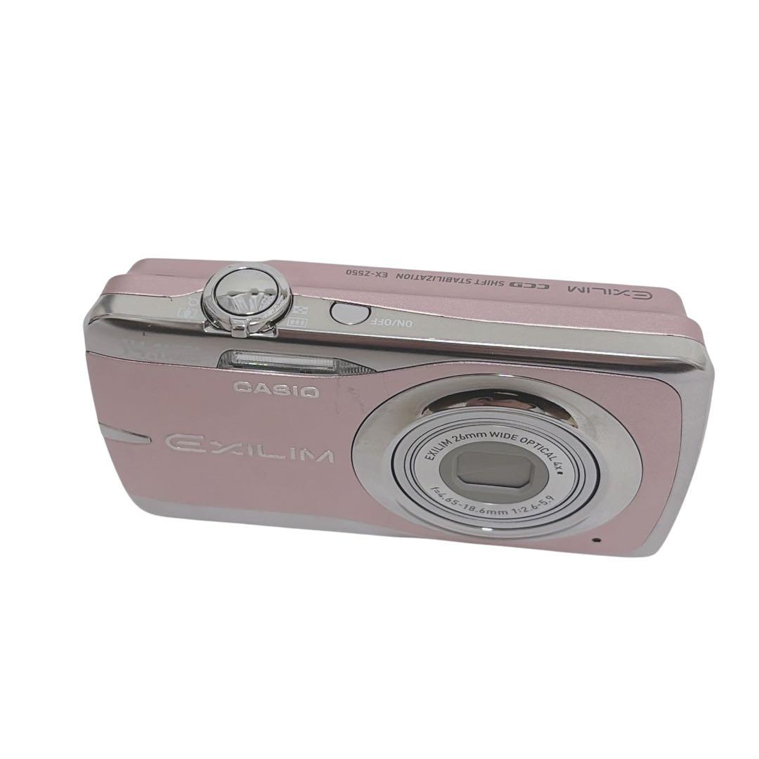 【動作品】 CASIO カシオ EX-Z550 コンパクトデジタルカメラ ピンク