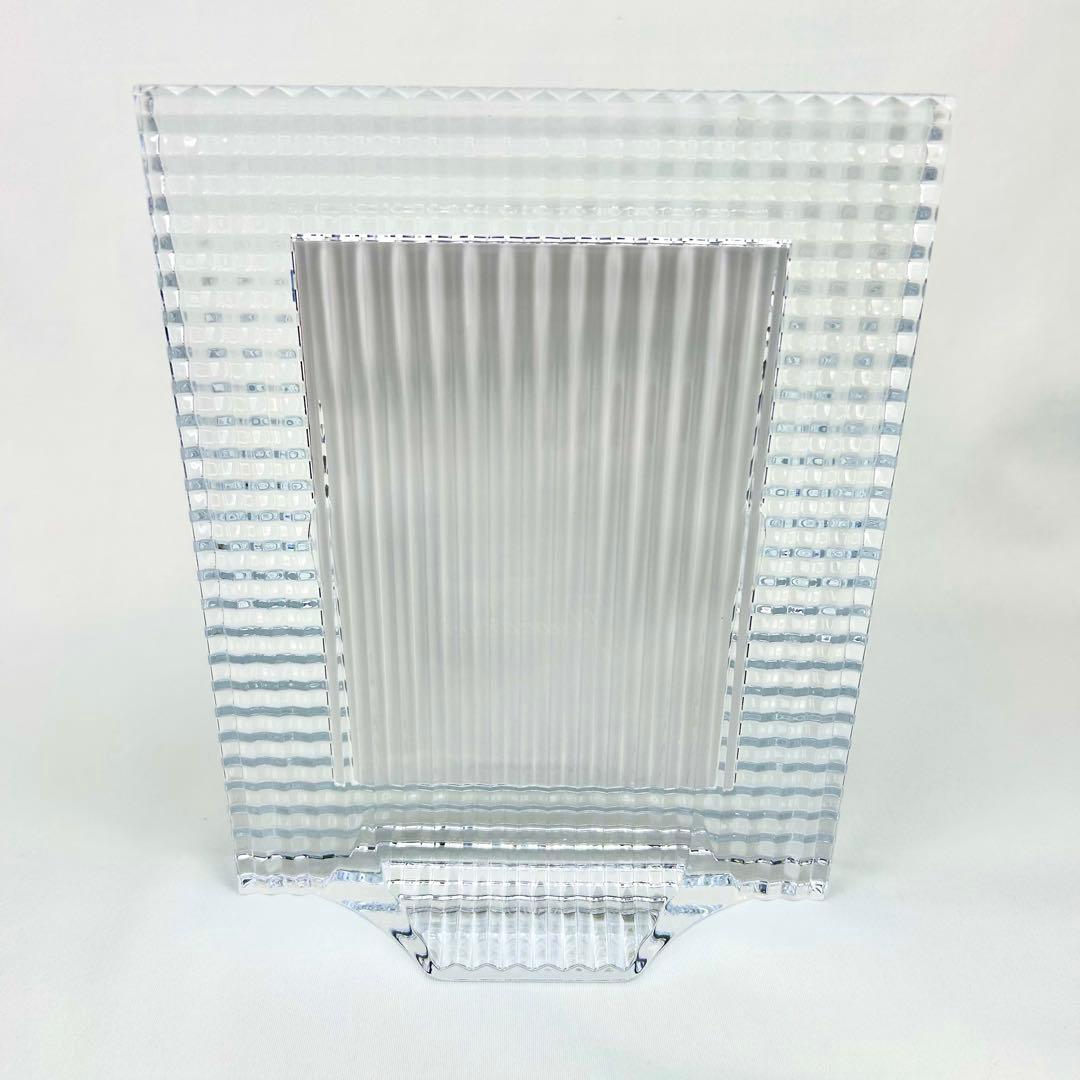 【未使用】バカラBACCARAT アイフォトフレーム クリスタル 箱付き