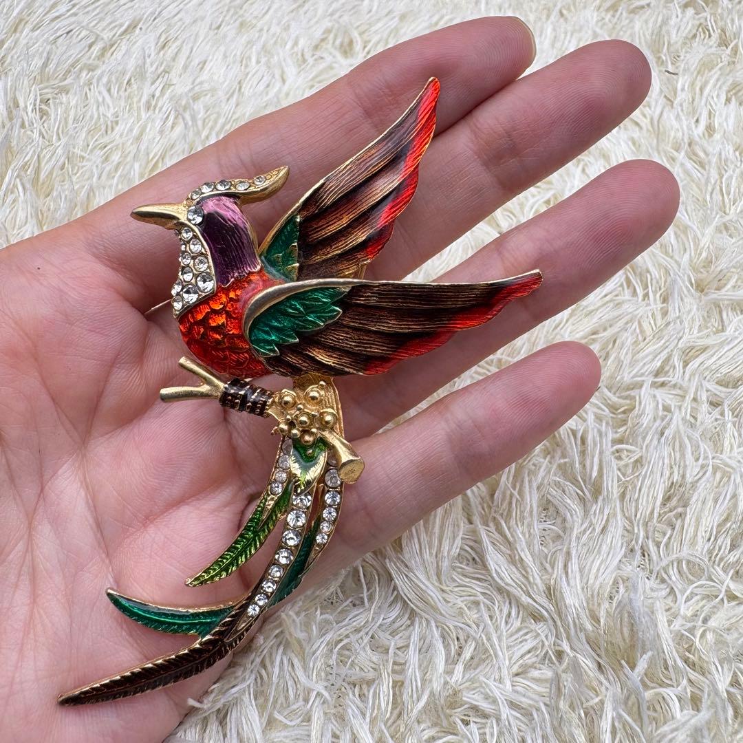 ジバンシー　バード　鳥　ブローチ