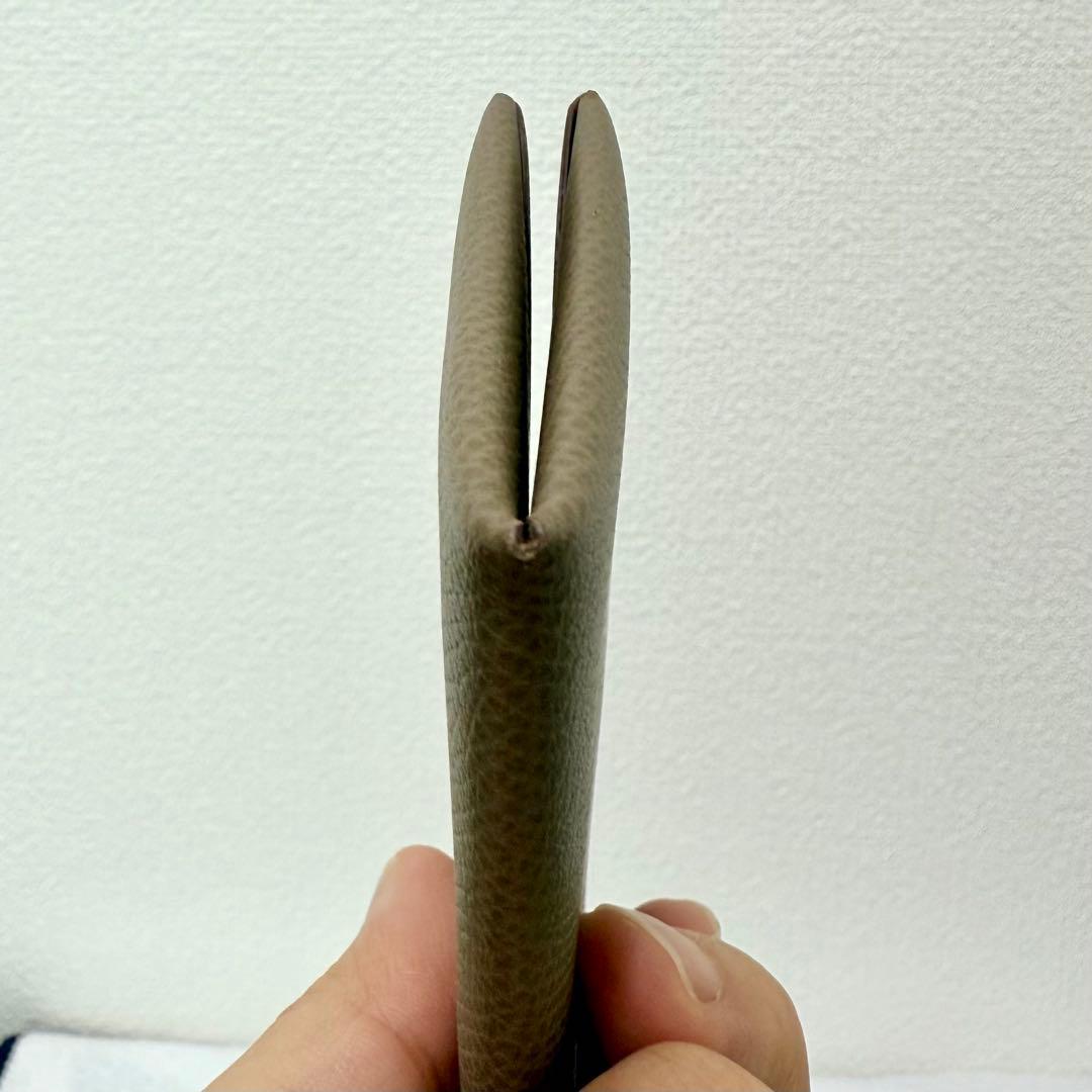 エルメス カルヴィ カードケース 名刺入れ エトゥープ