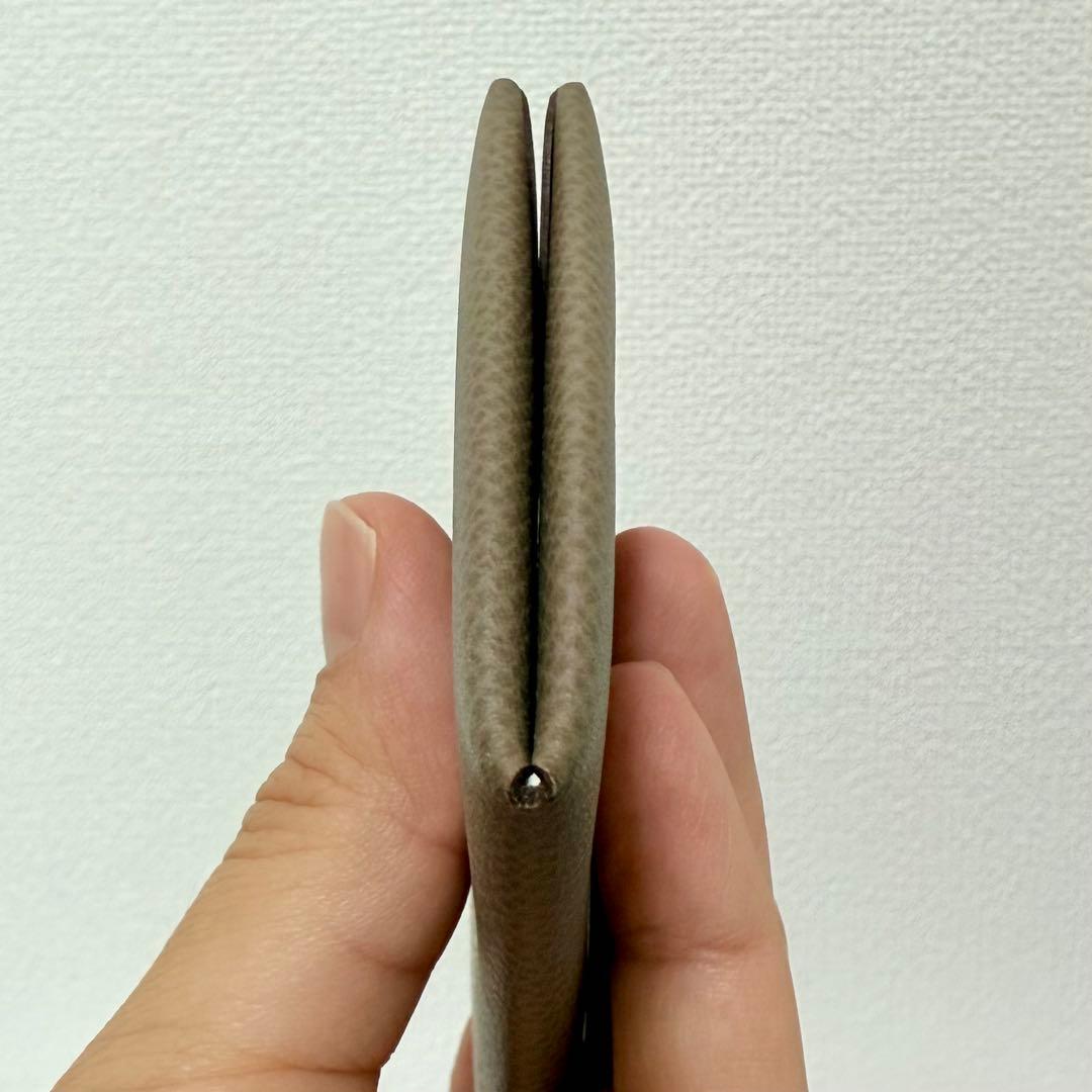 エルメス カルヴィ カードケース 名刺入れ エトゥープ