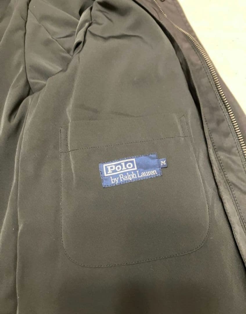 レア⭐セール⭐ラルフローレン⭐ミリタリーモッズコートm-51黒ブラックМインナー