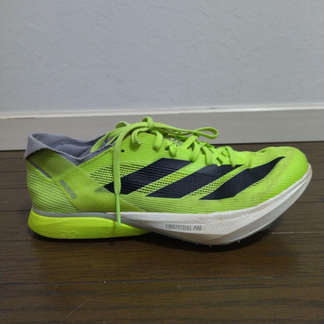adidas adizero アバンチ　グリーン 25センチ