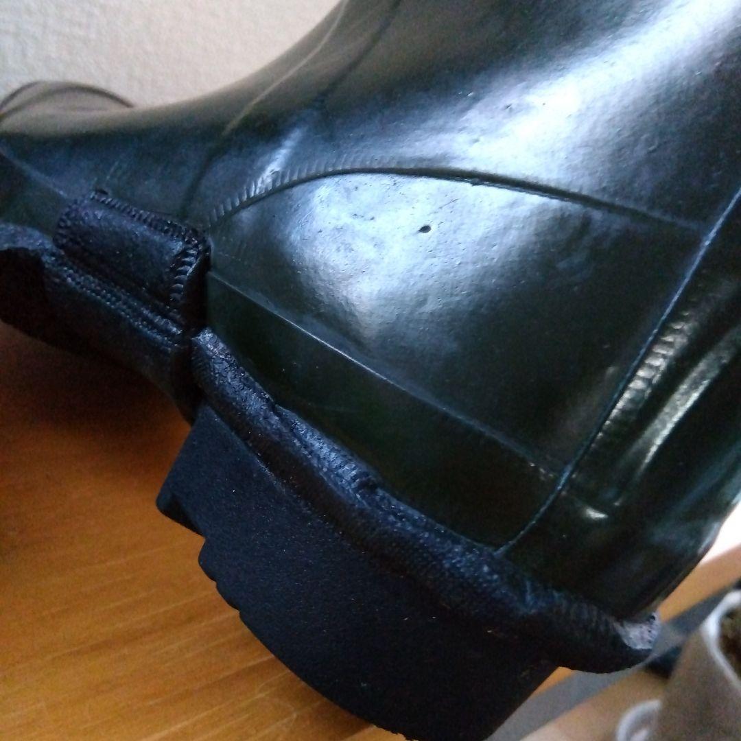 スコットランド製　長靴　レインブーツ　ラバーブーツ　ゴム靴　未使用保管品