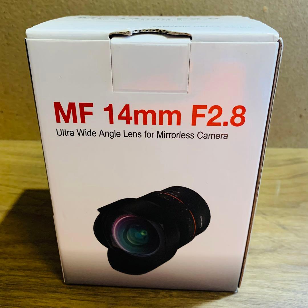 SAMYANG MF 14mm F2.8 カメラレンズ 動作未確認