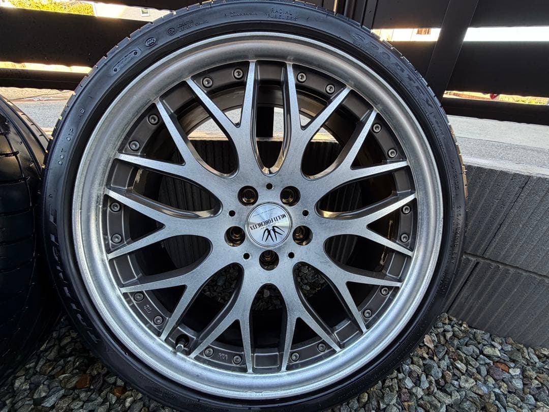 ロクサール　マルチフォルケッタ　18インチ　PCD100×5穴　7.5J