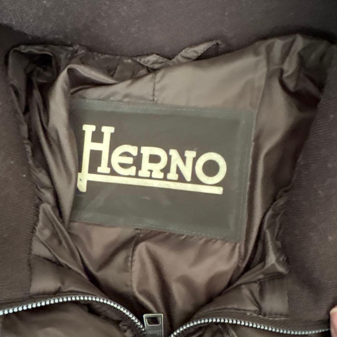 HERNO ブラウン ダウンジャケット