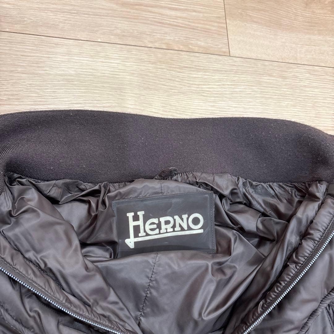 HERNO ブラウン ダウンジャケット