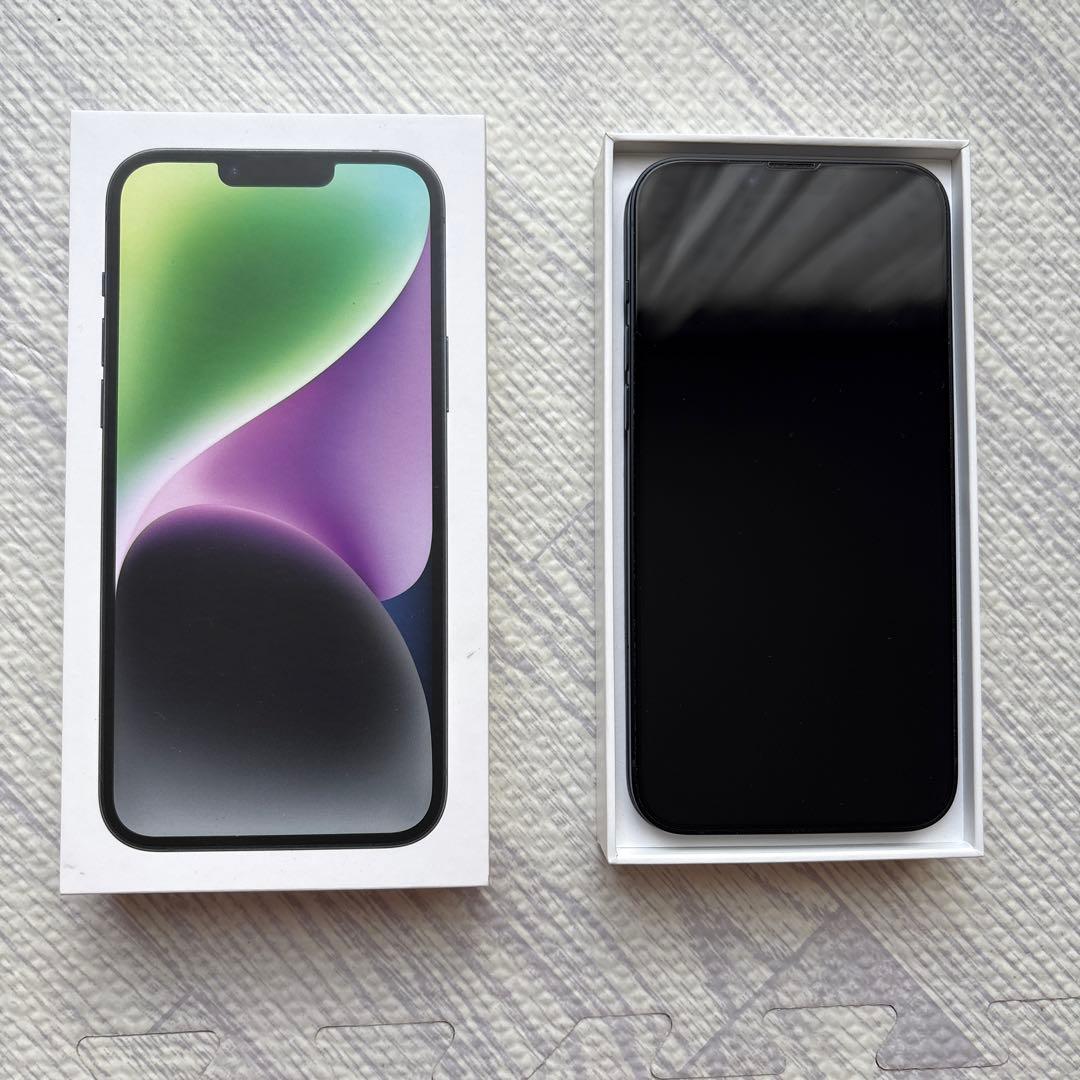 さ*け様 iPhone 14 plus ミッドナイト 本体 美品