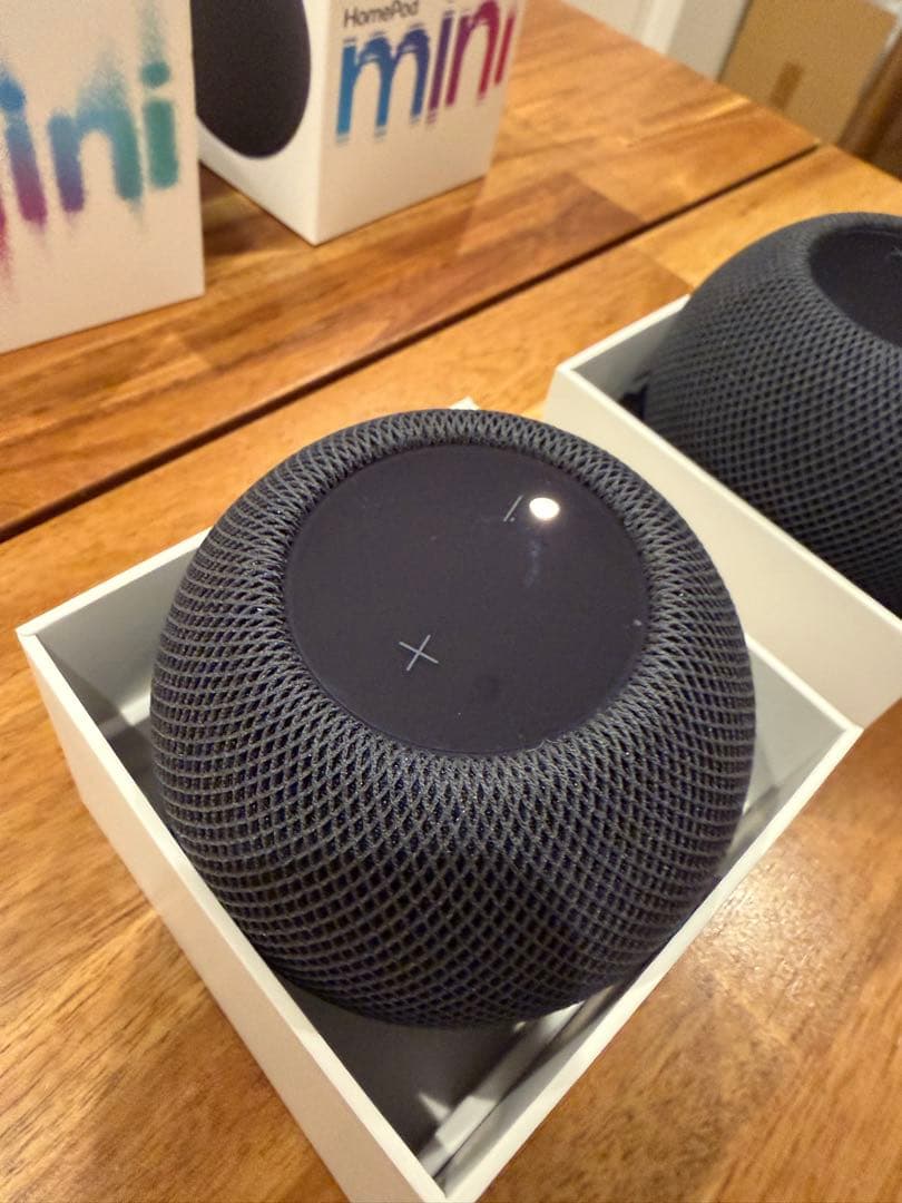 Apple Pod mini ミッドナイト 2個セット