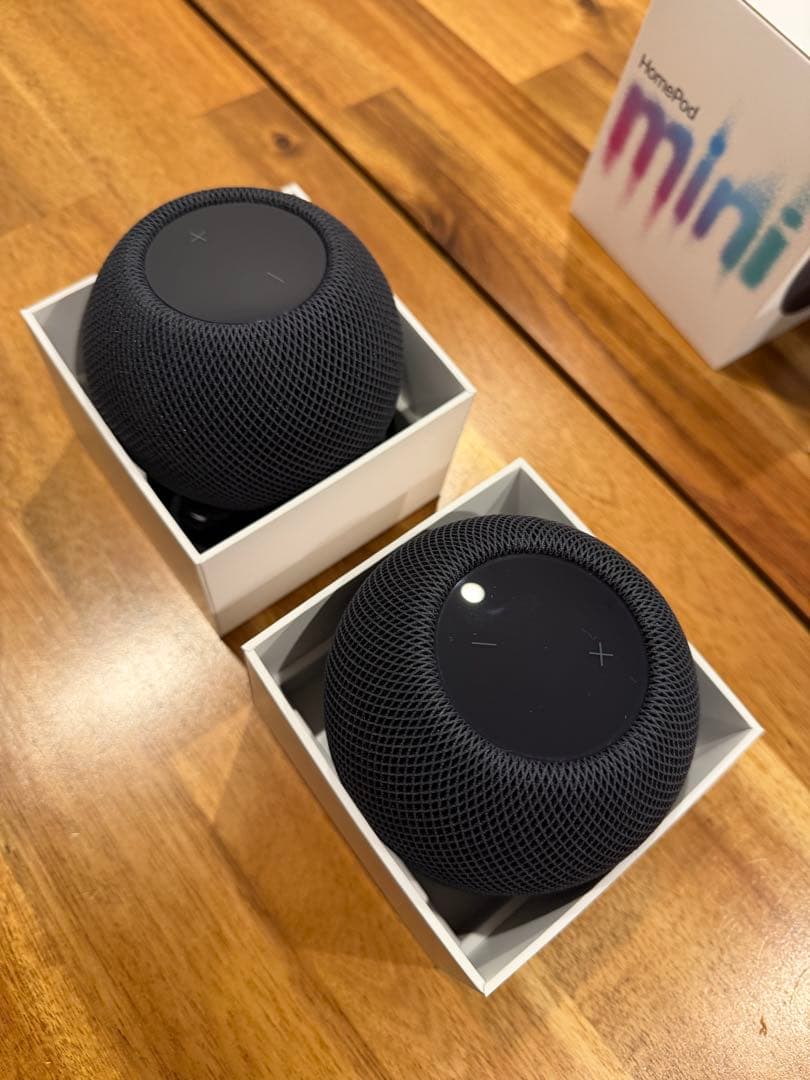 Apple Pod mini ミッドナイト 2個セット