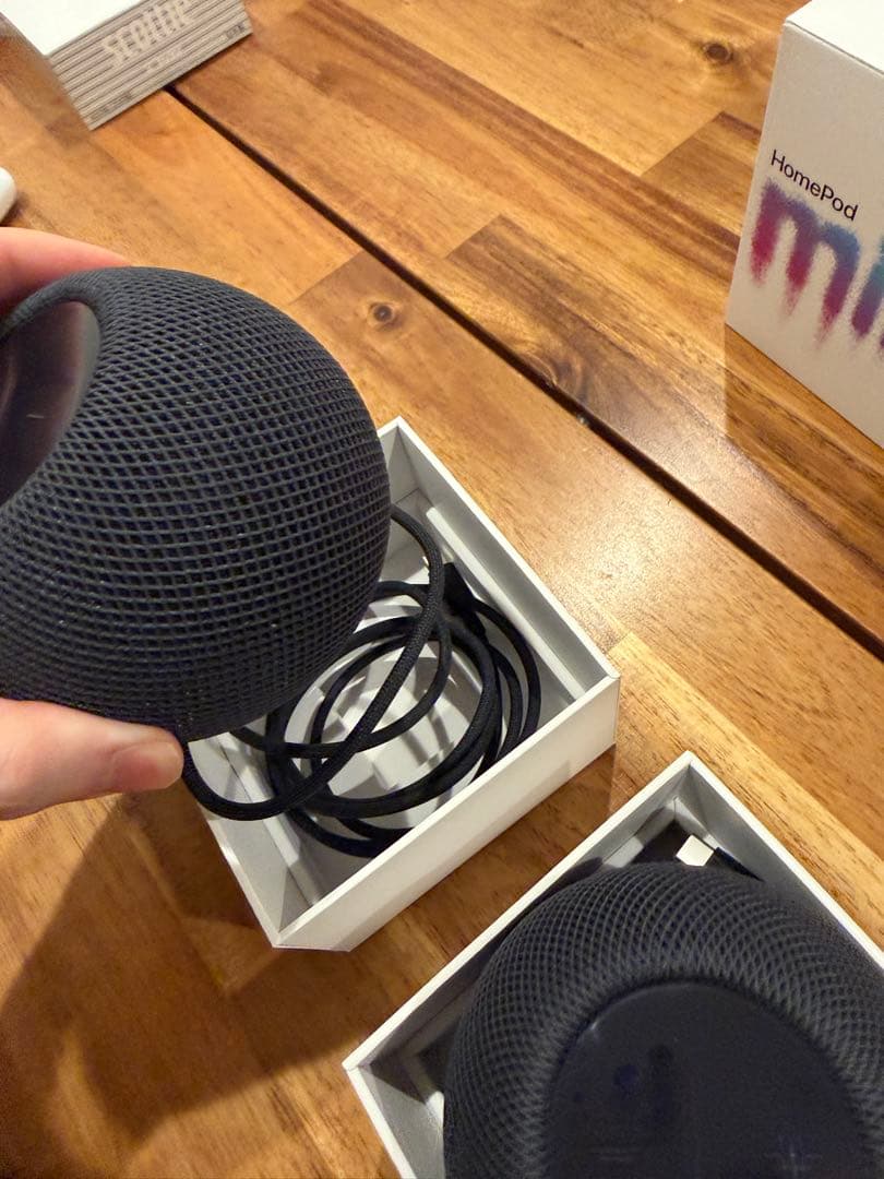 Apple Pod mini ミッドナイト 2個セット