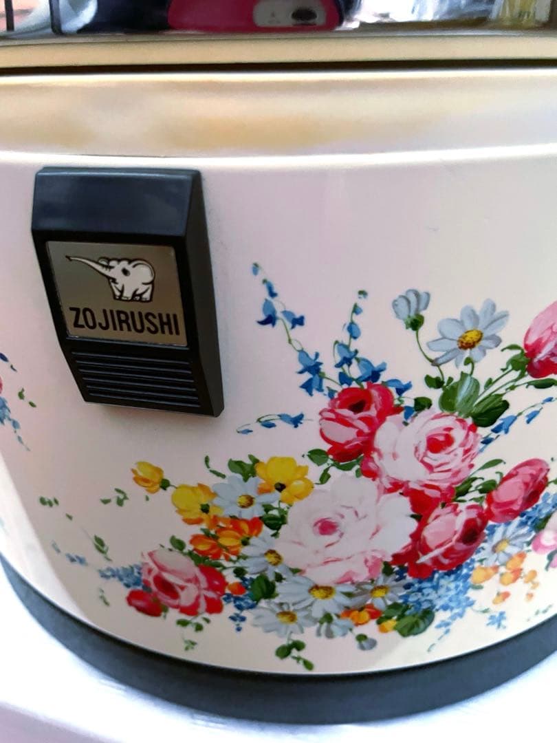 お値下げ中＊保温ジャー、象印、未使用、昭和、おひつ、レトロ