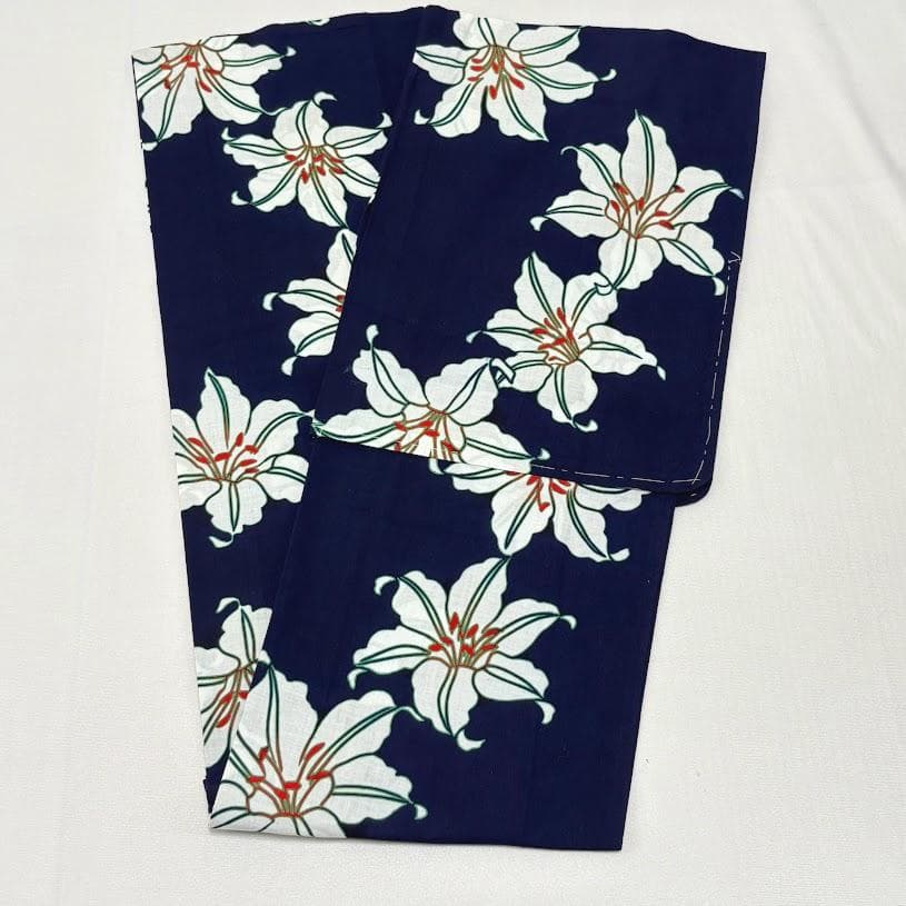 ゆりのはな　浴衣　女物　１０点　まとめ売り　未使用品～少々汚れ有り　綿　F802