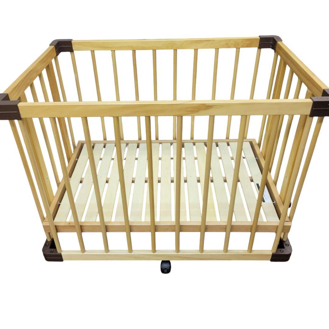 ❤美品✨ファルスカ✨ベビーベッド✨ミニジョイントベッド✨木製✨