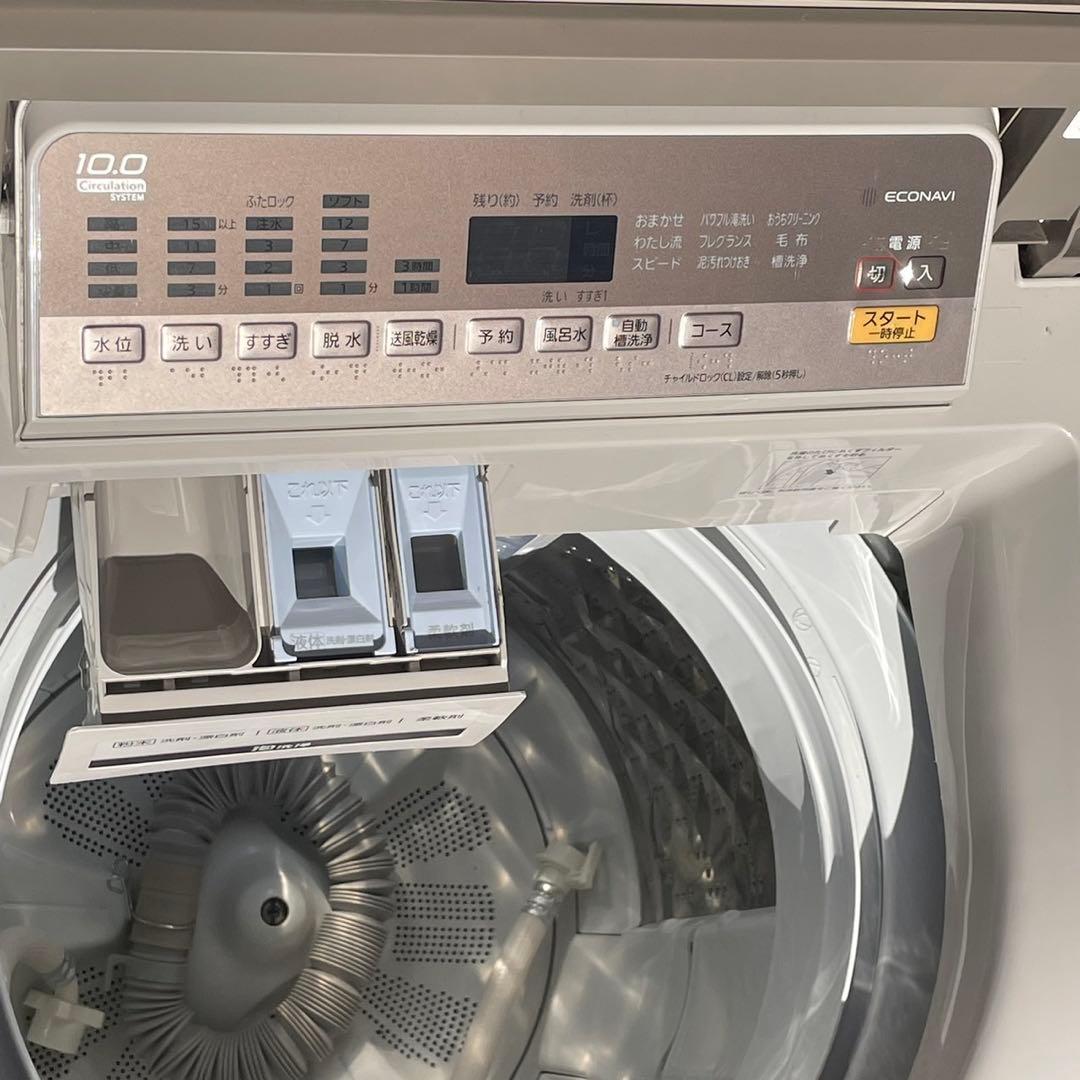 送料設置無料　パナソニック　洗濯機　10kg