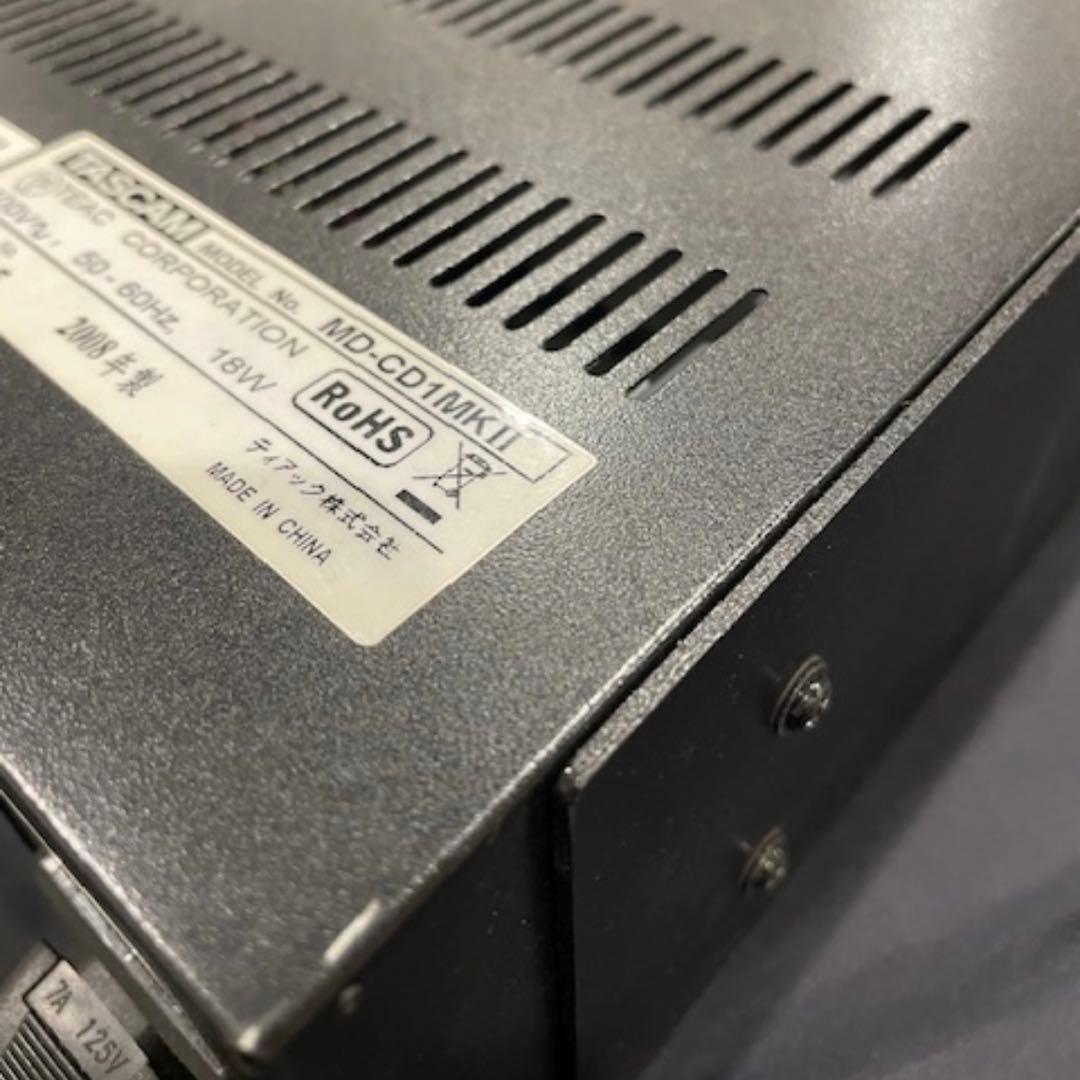 【美品】TASCAM MD-CD1MKⅡ タスカム MD-CD1MK2 ②