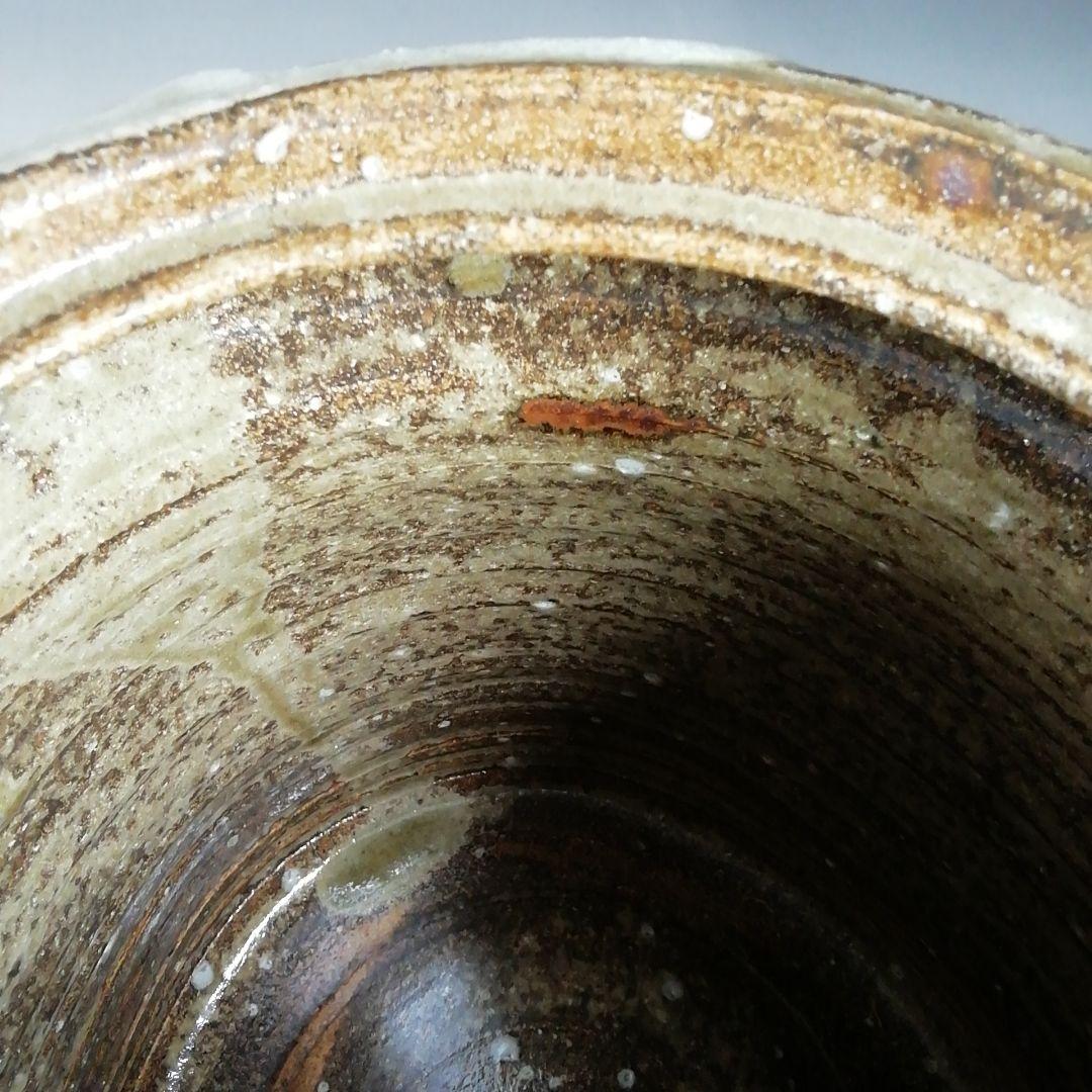 Ｗ３３　水指　『美濃伊賀　水指』『中村正彦 造』　共箱　茶道具