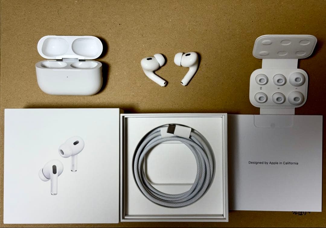 【純正・USB-C版】AirPods Pro 第2世代（2025年購入）