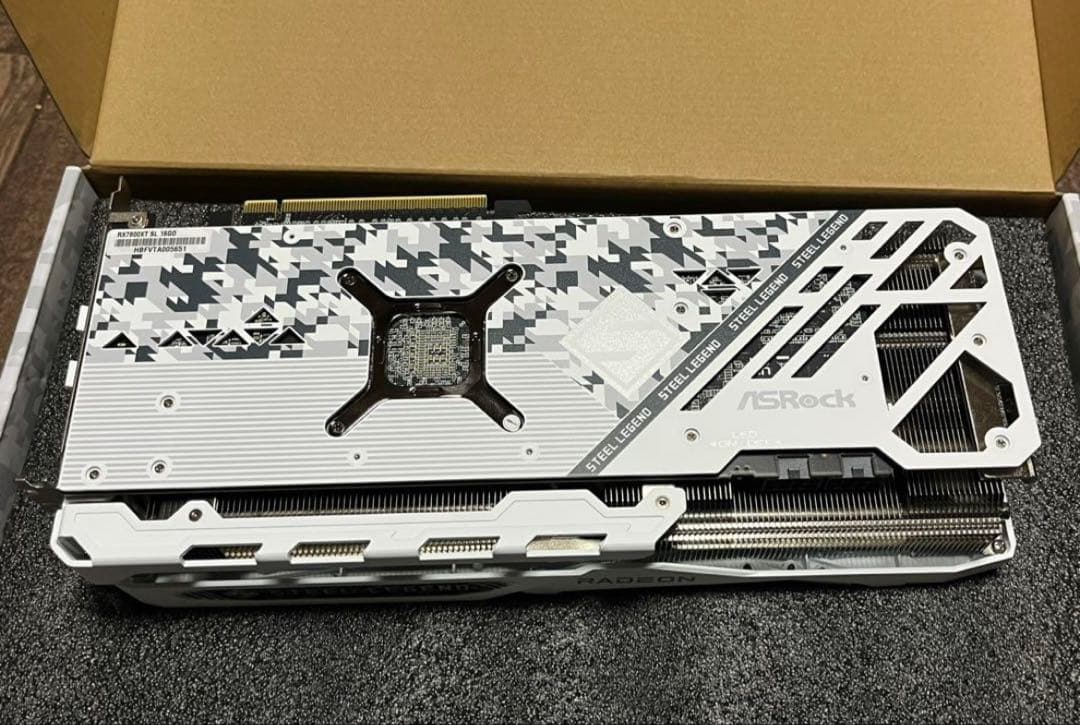 グラフィックボード・グラボ・ビデオカード rx7800xt ASRock Steel Legend OC Edition