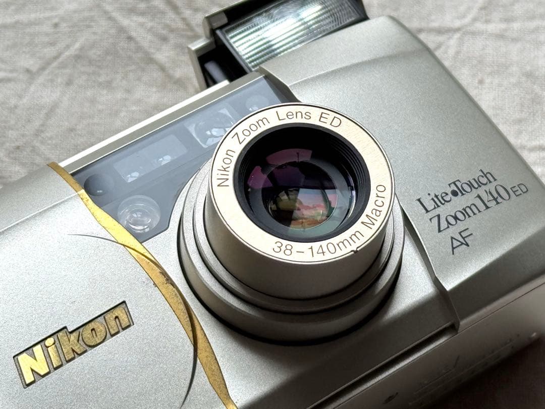 ⌘完動品！ 作例、電池付！ Nikon LiteTouch ZOOM 140⌘