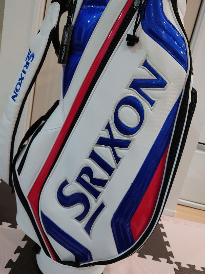 モモちゃん専用　ダンロップ スリクソン キャディ バッグ 白/赤/青