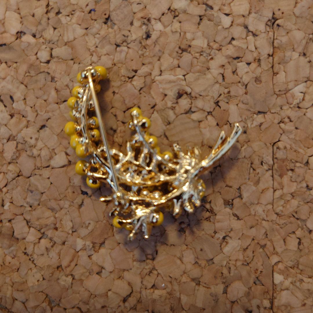 ミモザブローチ ヴァンドーム