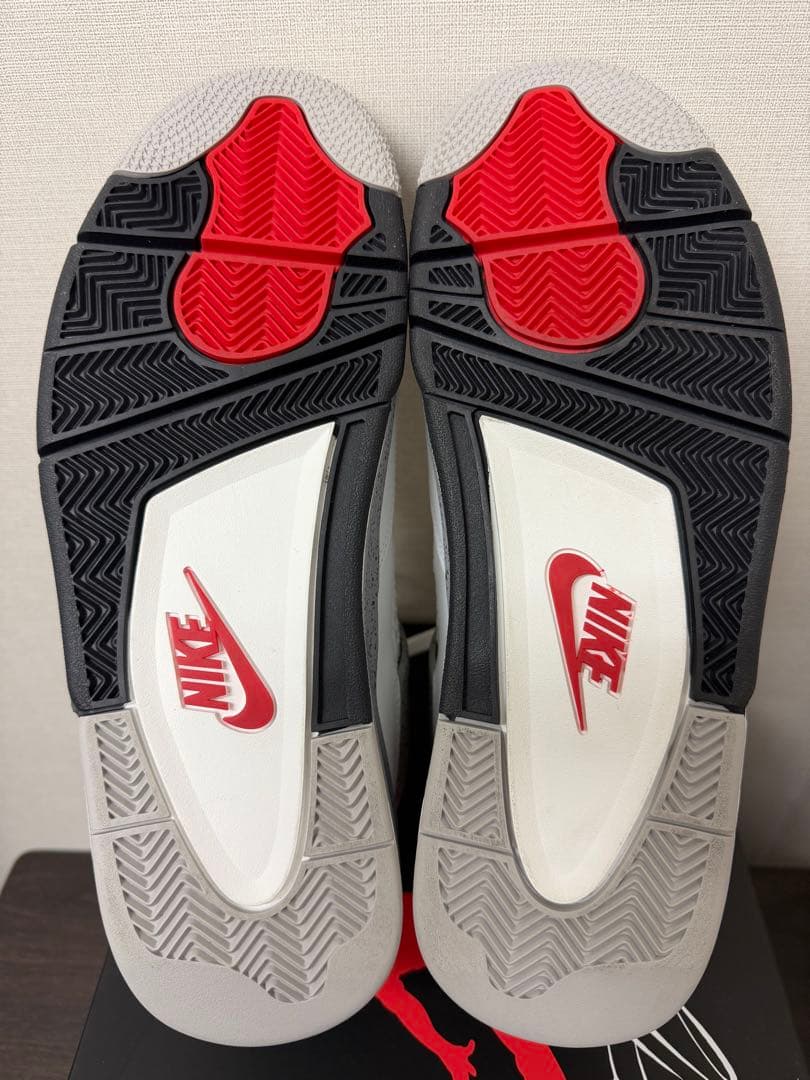 ■ 室内試着のみAIR JORDAN4 OG白灰黒 新品同様US11 29㎝