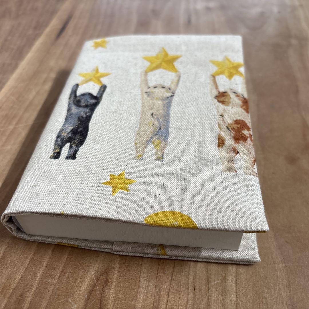 しろにゃ様オーダーページ♡夜まで待てない♡猫柄♡トートバッグ♡ブックカバー