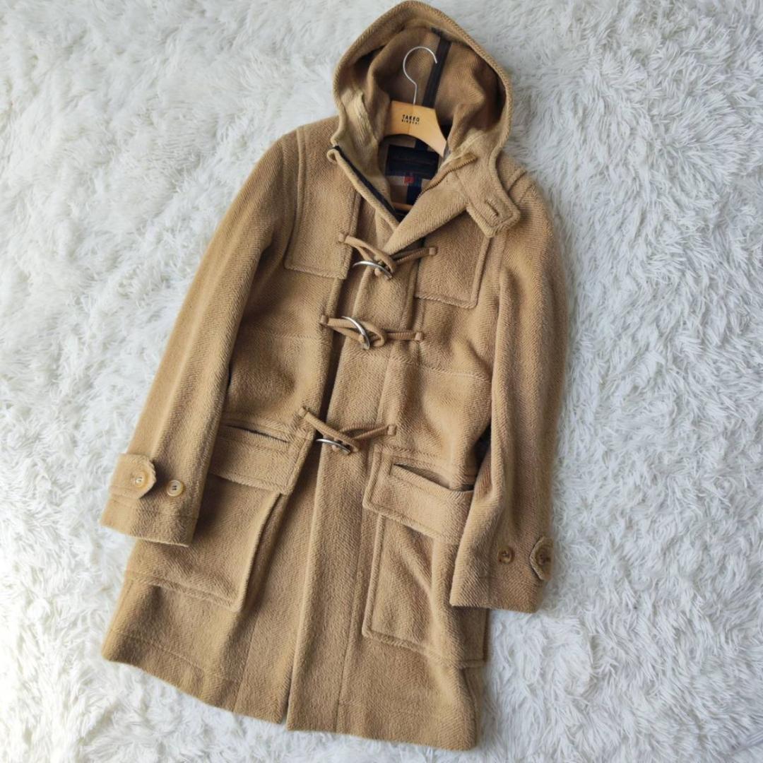 アンダーカバーイズム ダッフルコート ヘリンボーン ベージュ M アルパカ