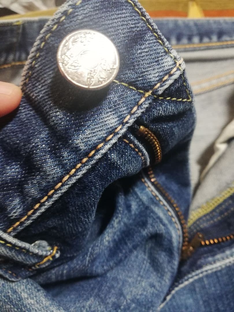 【希少】桃太郎ジーンズ　銀丹