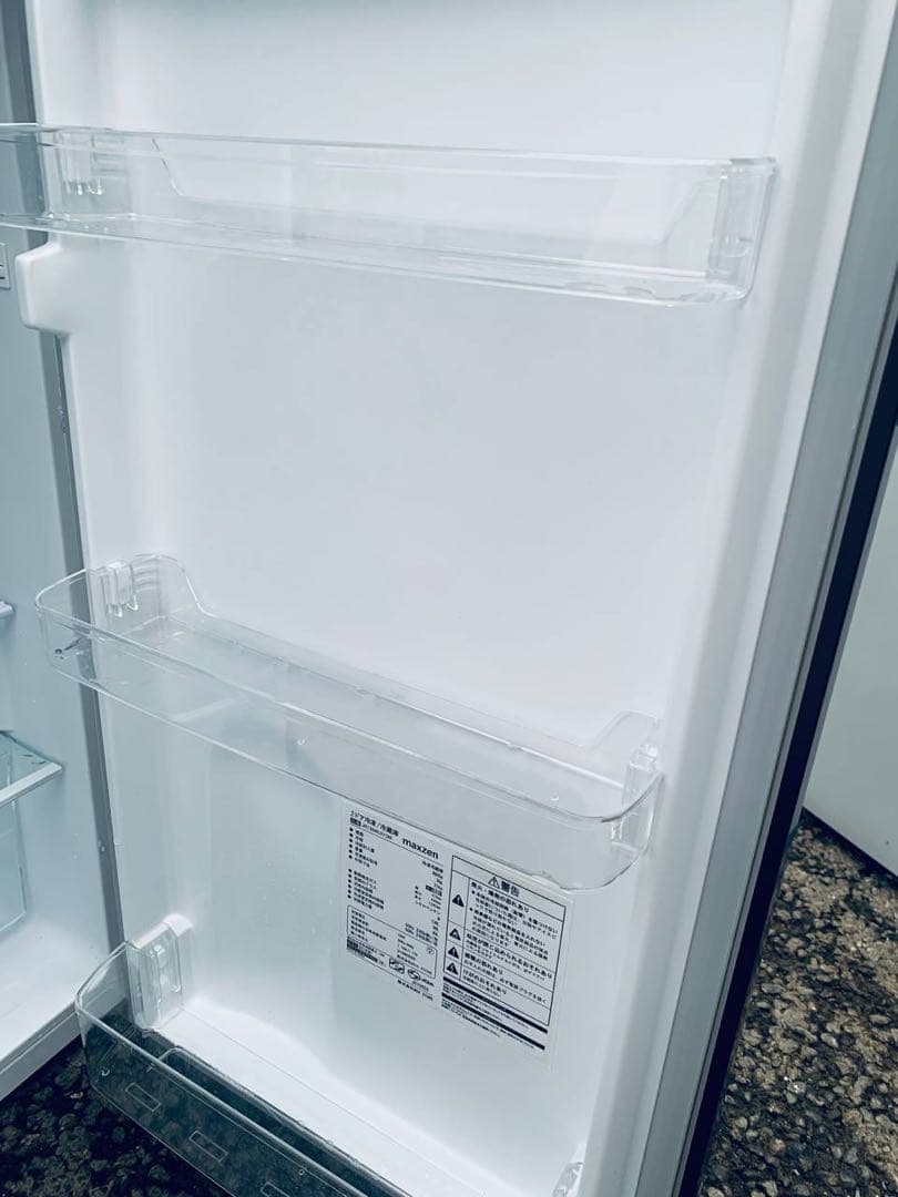 ✅maxzen2ドア冷凍冷蔵庫✅ ✅JR138ML01GM✅送料設置無料