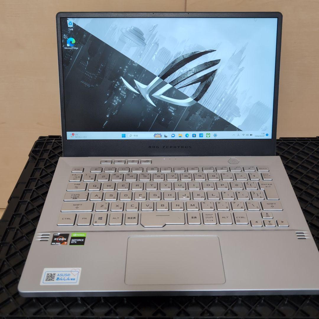ゲーミングPC【訳あり品ASUS ROG Zephyrus G14 GA401ⅱ