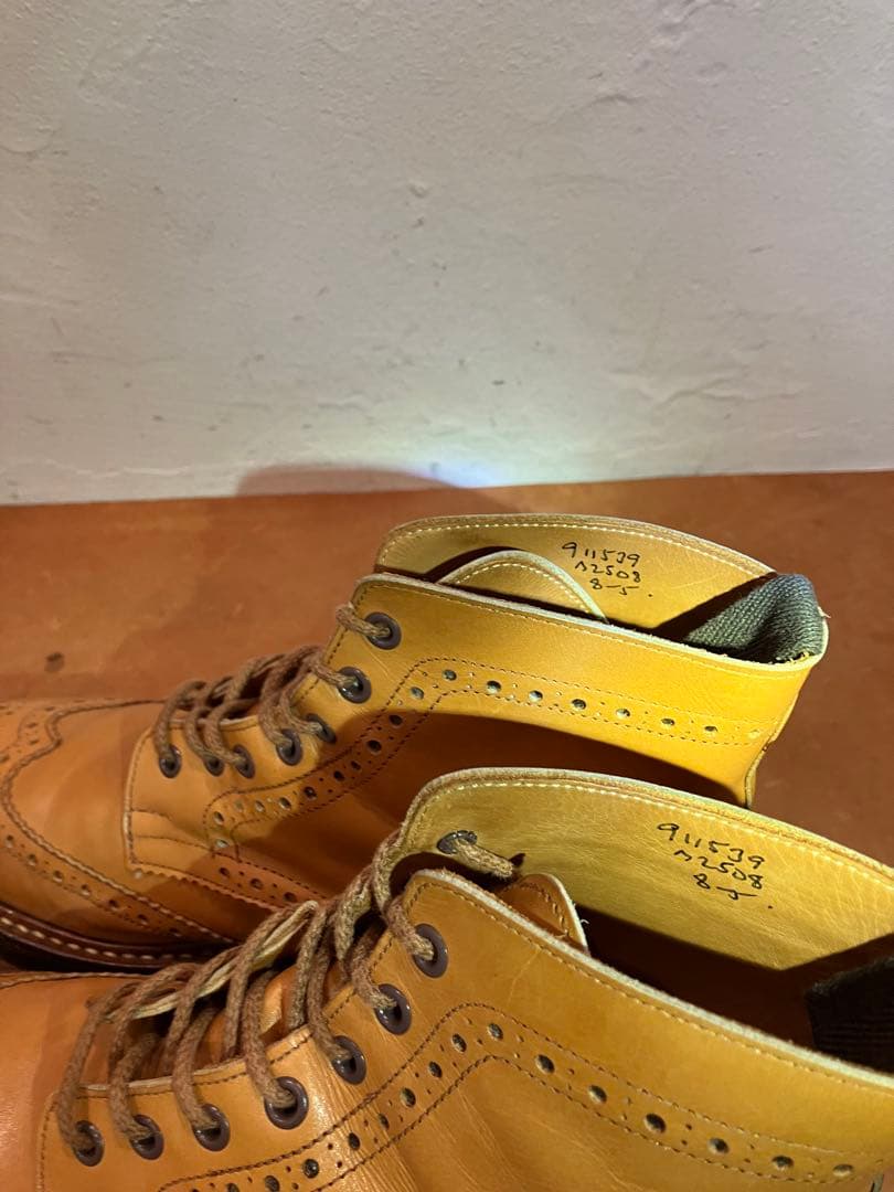 トリッカーズ　カントリーブーツ　エイコーン　UK8