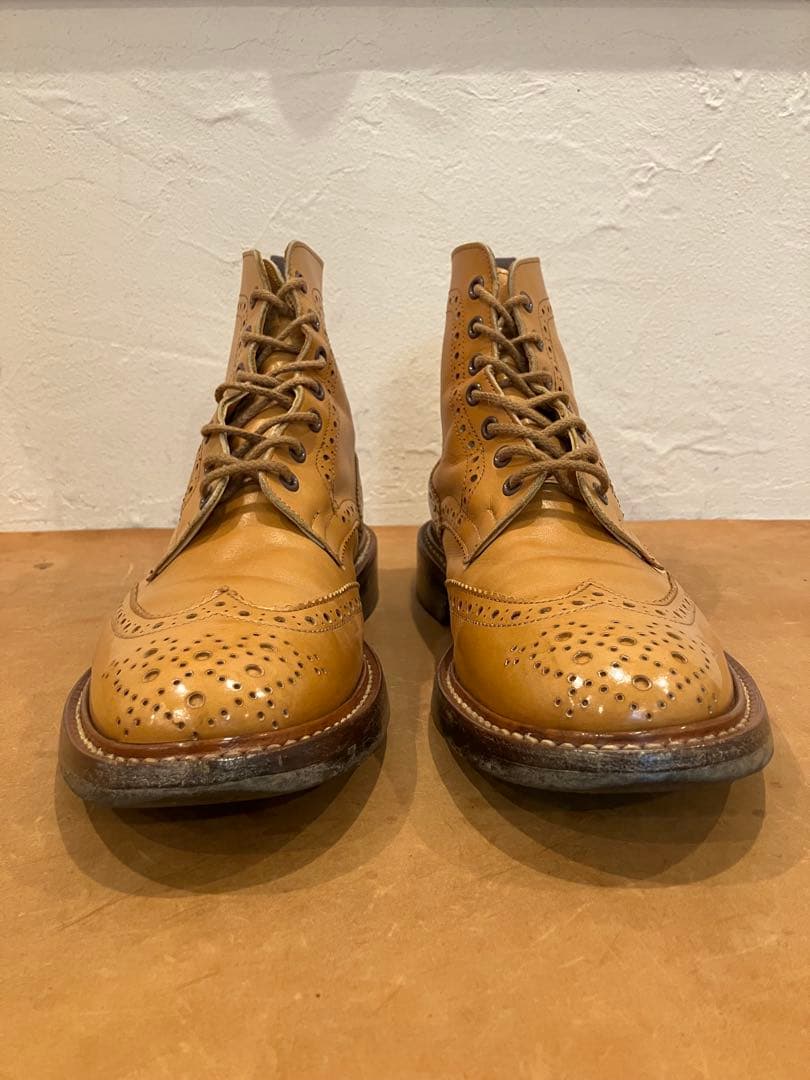 トリッカーズ　カントリーブーツ　エイコーン　UK8