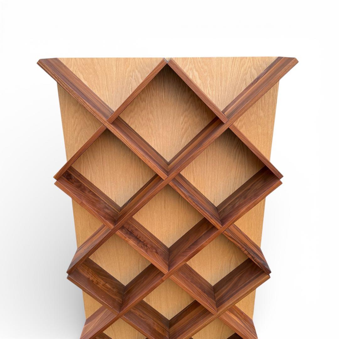 レグナテック ミールス　シェルフ　本棚　ウォールナット　オーク　北欧　定価20万