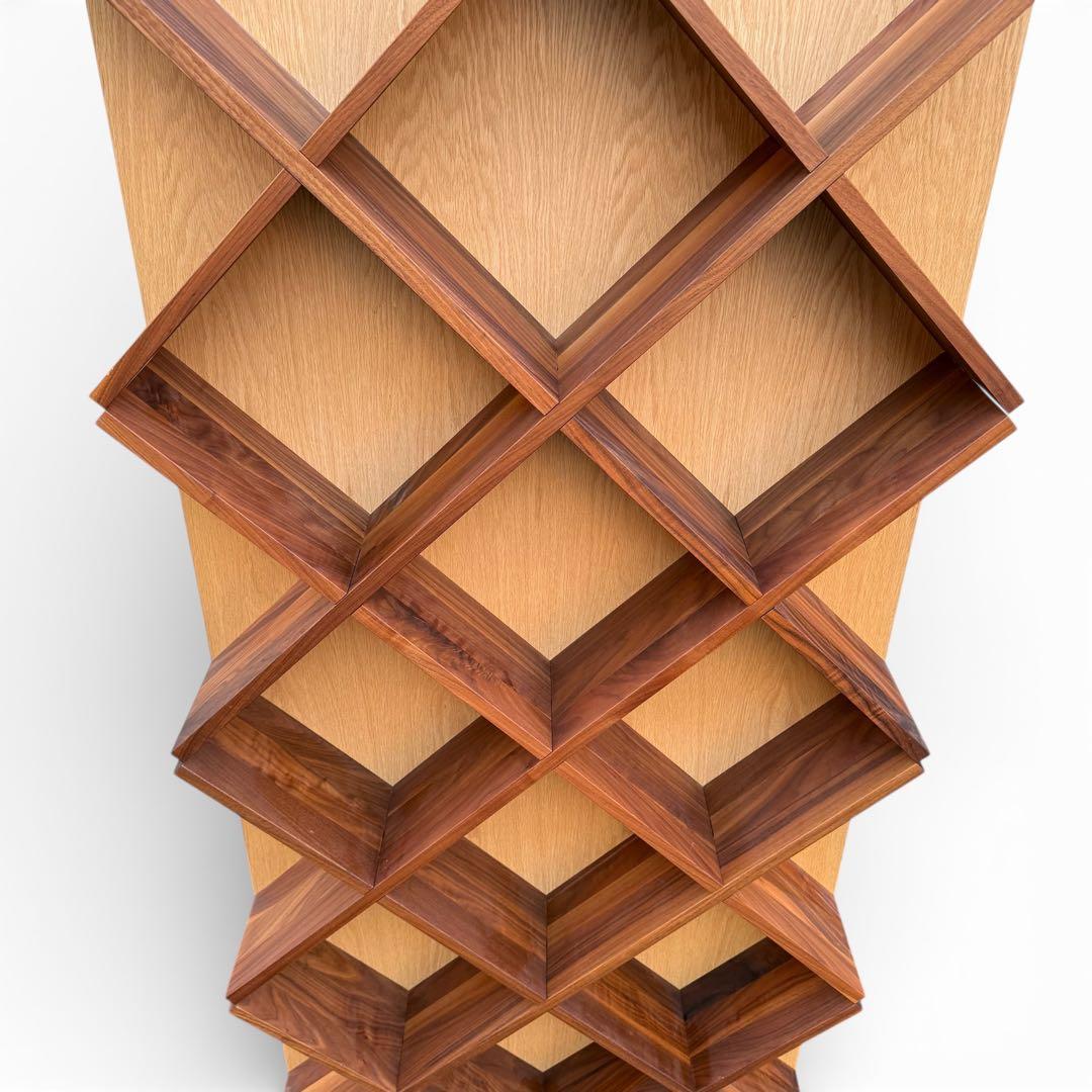 レグナテック ミールス　シェルフ　本棚　ウォールナット　オーク　北欧　定価20万