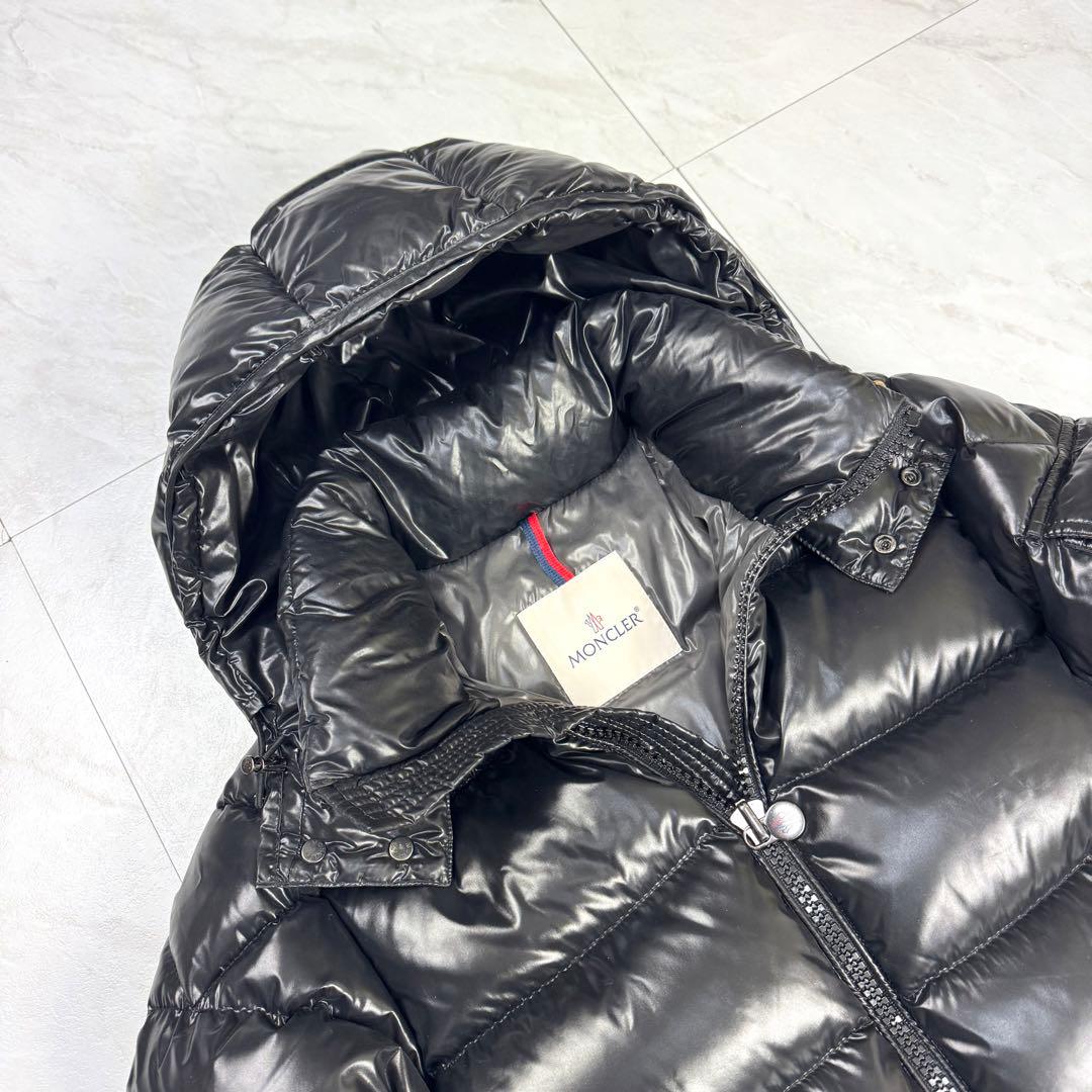 極美品 モンクレール MAYA マヤ ダウンジャケット　フード ブラック 0